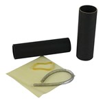 rubber band, rubber drum, cardboard tube, tube