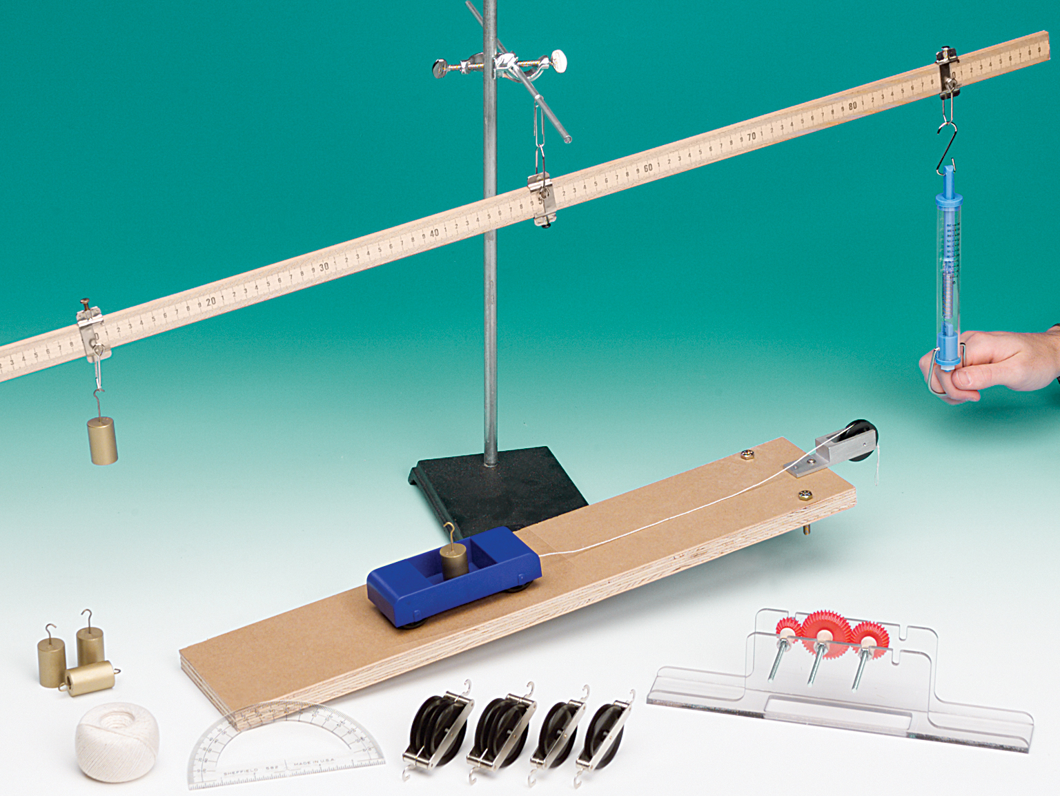 Edu Science Lab Simple Machines Kit 