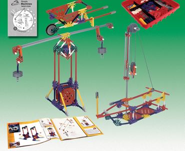 K'NEX Introduction to Simple Machines, Levers and Pulleys Kit for Physical Science and Physics