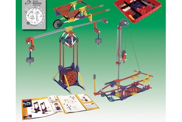 K'NEX Introduction to Simple Machines, Levers and Pulleys Kit for Physical Science and Physics