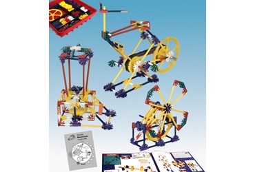 K'NEX Introduction to Simple Machines and Gears Kit for Physical Science and Physics