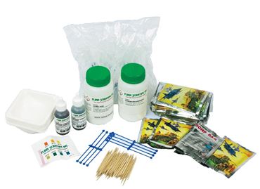 Exploring a Chemical Reaction in a Toy Chemistry Laboratory Kit