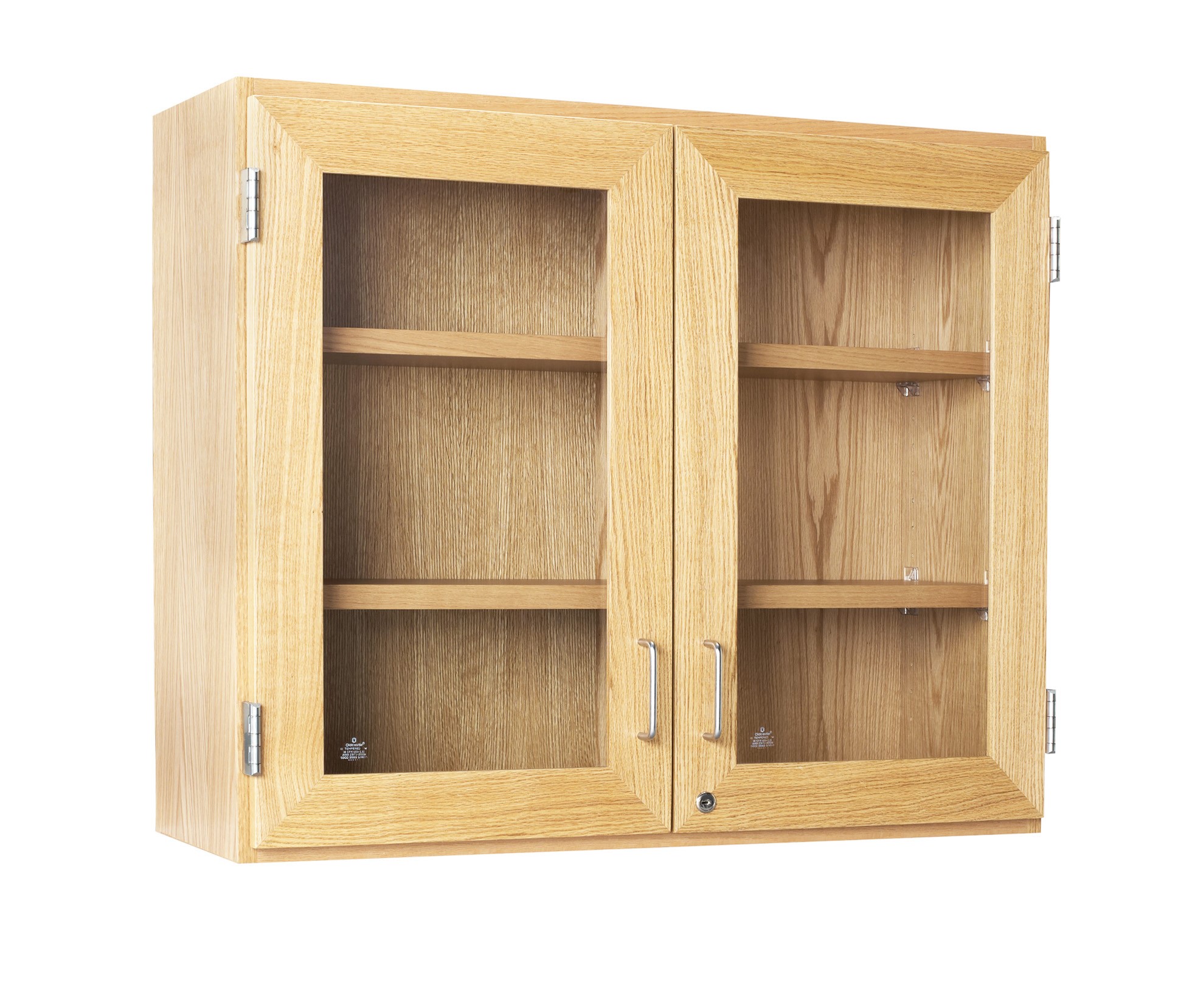 Wall Mounted Storage Cabinet With Glass Doors 48 Flinn Scientific