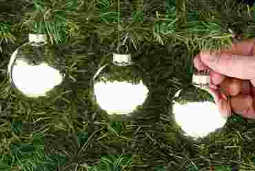 Silver Holiday Ornaments Chemistry Laboratory Kit
