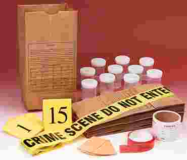 Crime Scene Supply Kit for Forensics