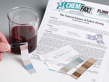 The Natural Science of Fabric Dyeing Guided-Inquiry Laboratory Kit for Chemistry