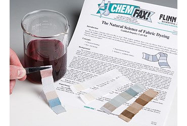 The Natural Science of Fabric Dyeing Guided-Inquiry Laboratory Kit for Chemistry