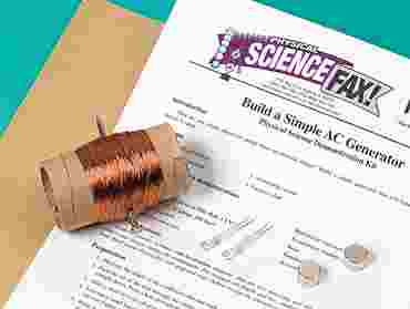 Build a Simple AC Generator Demonstration Kit for Physical Science and Physics
