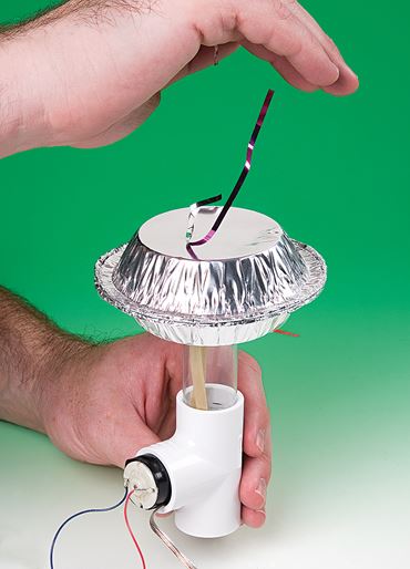 Build a Mini Van de Graaff Generator Kit for Physical Science and Physics