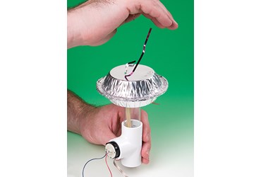 Build a Mini Van de Graaff Generator Kit for Physical Science and Physics