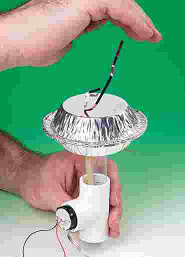 Build a Mini Van de Graaff Generator Kit for Physical Science and Physics