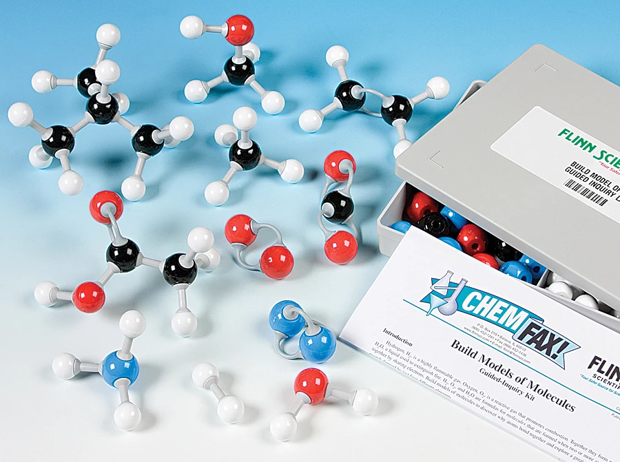 almohadilla oscuridad Hollywood Build Models of Molecules—Guided-Inquiry Kit | Flinn Scientific