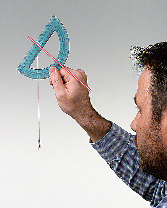 make your own clinometer student laboratory kit flinn scientific