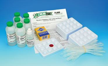 Mystery Solutions with Acids And Bases Chemistry Guided-Inquiry Laboratory Kit