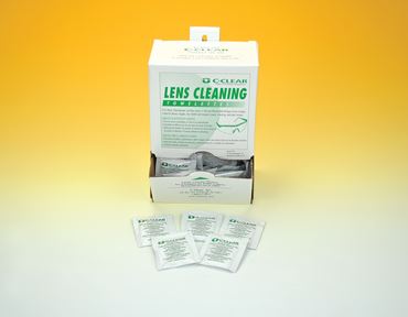 Lens Cleaning Towelettes for Goggles and Safety Glasses