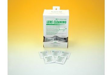 Lens Cleaning Towelettes for Goggles and Safety Glasses