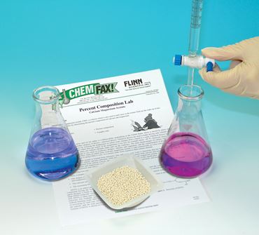 Percent Composition of Calcium Magnesium Acetate Chemistry Laboratory Kit