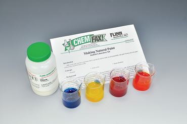 Making Natural Paint Consumer Chemistry Laboratory Kit