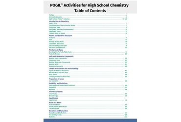 POGIL, POGIL Project, High School Chemistry