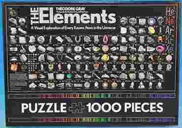 The Elements Periodic Table Jigsaw Puzzle