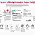 How to Read a GHS Chemical Label Poster