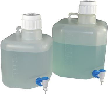 Rectangular Polypropylene Carboy 10 L