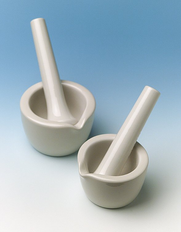 Functional Ceramic Mortar Pestle Set - ApolloBox