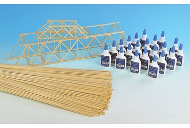 Balsa Bridge Construction Set for Physical Science and Physics