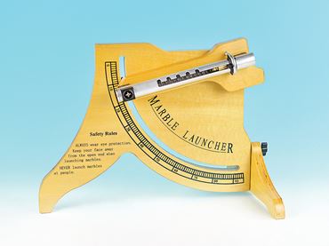 Marble Launcher Demonstration for Physical Science and Physics