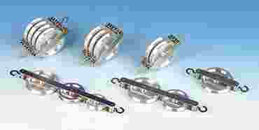 Quadruple Plastic Pulley