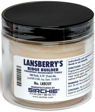 Lansberry’s Ridge Developer for Forensic Fingerprinting