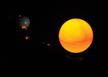 The Illuminated Orbiter Planetarium for Astronomy and Space Science