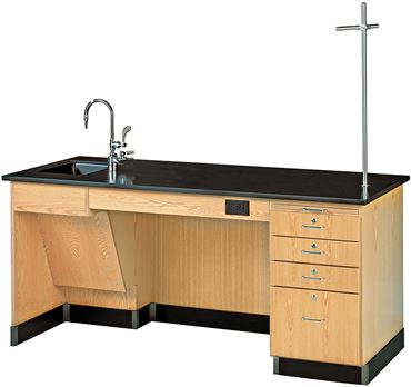 Lab Demonstration Table for the Science Classroom, 5'