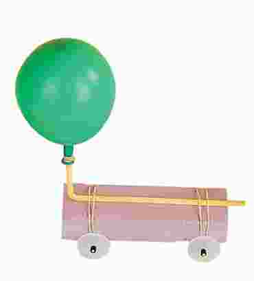 Balloon Cars Challenge Physical Science and Physics Guided-Inquiry Kit