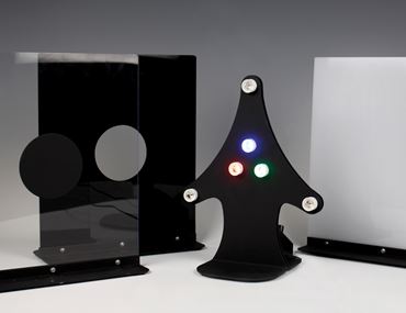 Color Mixer Demonstration Apparatus for Physical Science and Physics