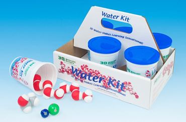 water molecules, water molecules kit, model molecular model