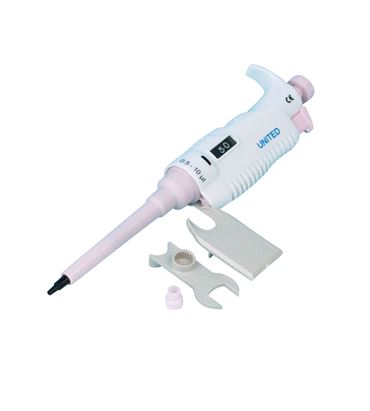 Variable-Volume Micropipet 0.5 to 10 microliters