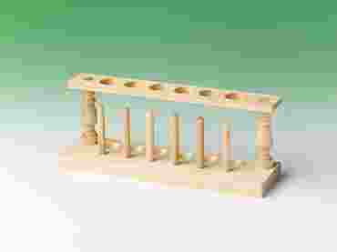 Wooden Test Tube Rack for 22 mm Tubes
