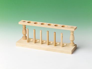 Wooden Test Tube Rack for 22 mm Tubes