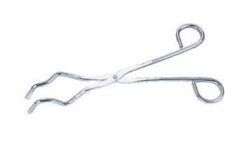 Crucible Tongs, Professional Foundry Tongs Stainless Steel Beaker Tongs  with Rivet Lab Crucible Tongs for Laboratory Industry(250mm)