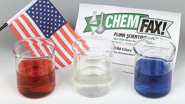 Old Glory Chemical Demonstration Kit