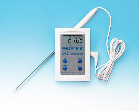 Flinn Digital Thermometer, with Extension Probe