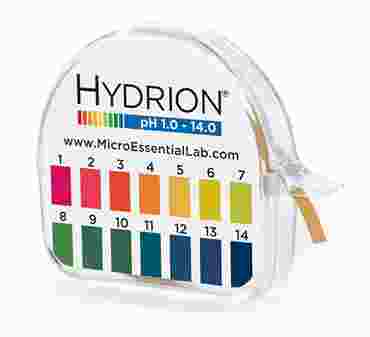 Hydrion Spectral 1 to 14 pH Test Paper