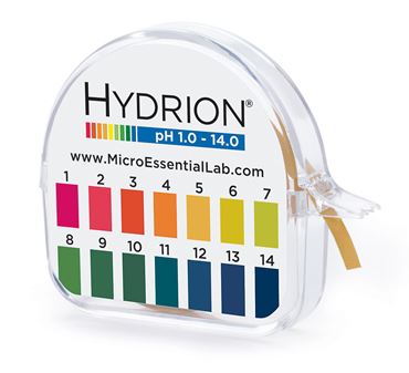 Hydrion Spectral 1 to 14 pH Test Paper