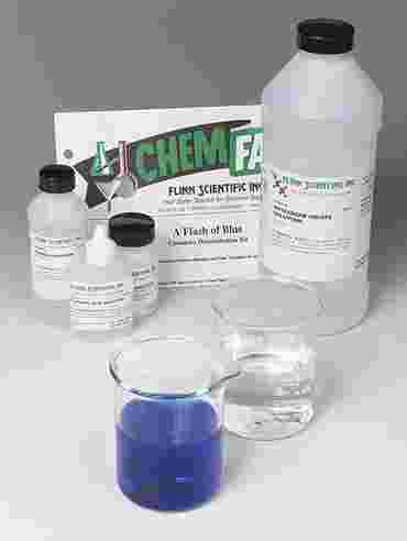 A Flash of Blue Kinetics and Catalysts Demonstration Kit