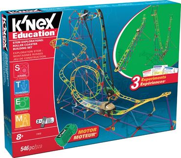 K'NEX® STEM Explorations Roller Coaster Building Set for Physics and Physical Science
