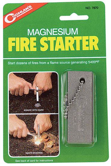 Magnesium Fire Starter Thermodynamics Demonstration