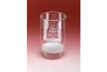 Borosilicate Glass Gooch Crucible with Fritted Disc