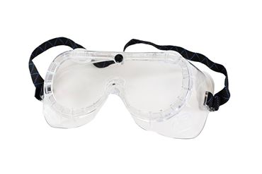 Economy Choice Standard Lens Lab Safety PPE Chemical Splash Goggles