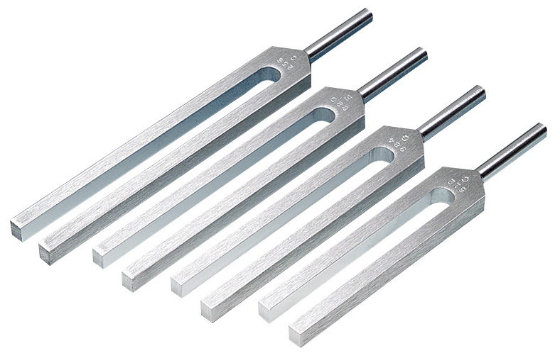 329.... Musical Set of 8 Includes:/"C" 261.6 Hz Tuning Fork 293.7"D" Aluminum 